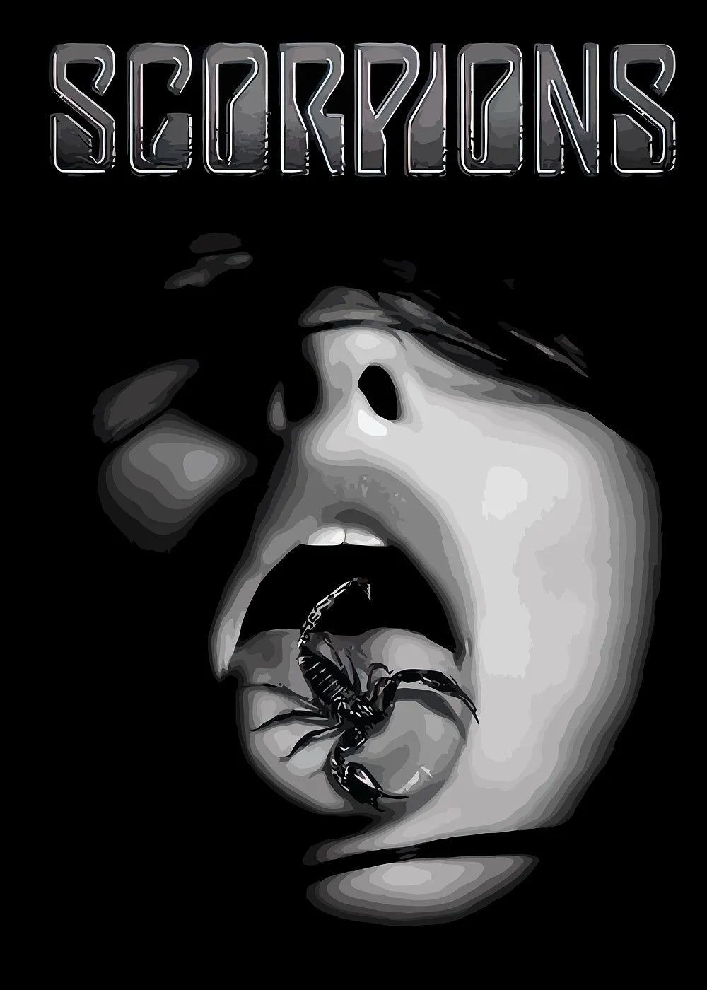 Scorpions metal poster artwork